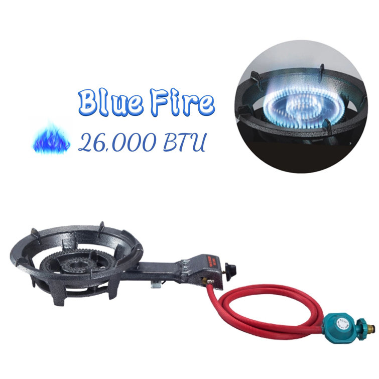 Brûleur Aluminium Bayou Classic AL10 4 Ports Pas Rouille 9 Pouces Haut - Neuf